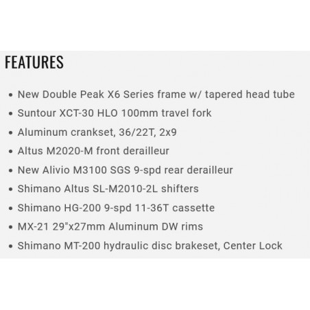 Велосипед 29" HARO DoublePeak 29 Trail 22" Черный 2200000037640 Горные велосипеды HARO 66 500 ₽