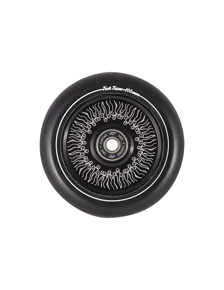 Колесо для самоката TECH TEAM X-Treme 100*24мм Hollow core black 2000458067462 Запчасти для самокатов TECH TEAM 1 850 ₽