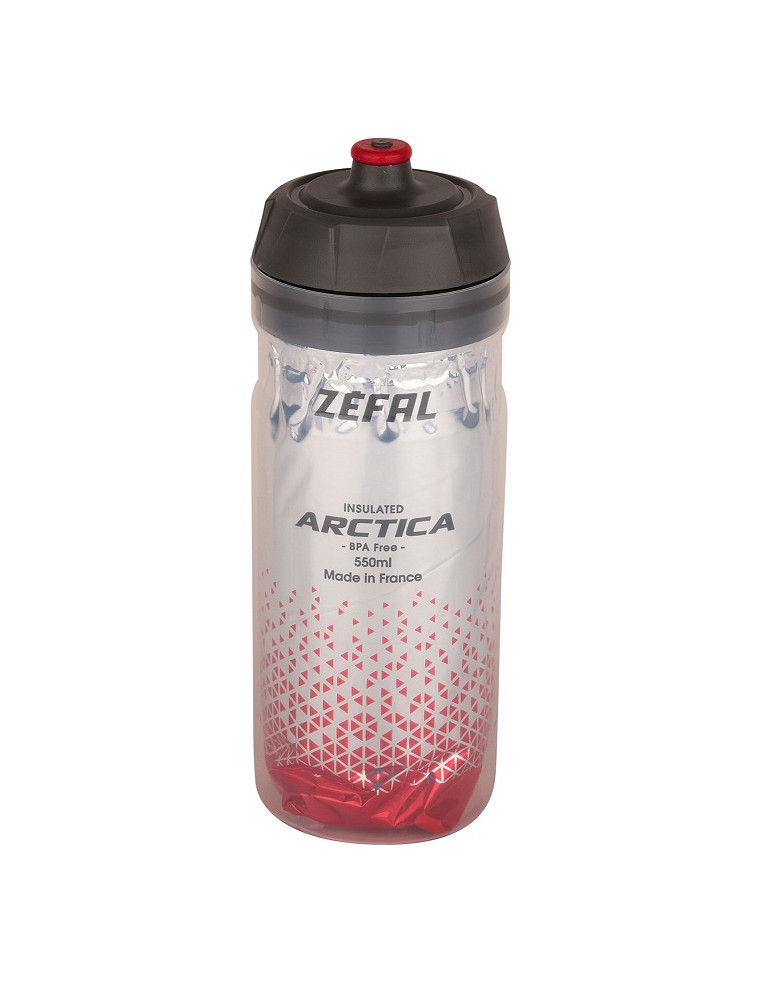 Фляга ZEFAL Arctica 55 Bottle Silver/Red 3420586600215 Велоаксессуары ZEFAL 1 290 ₽