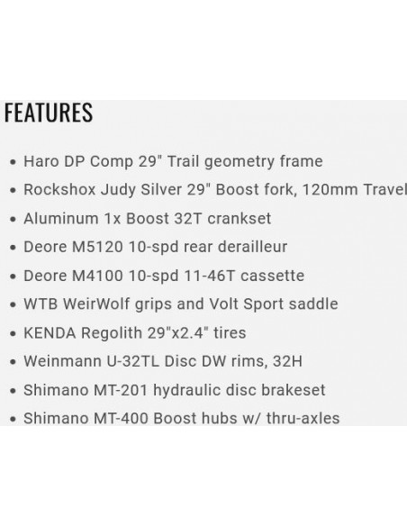 Велосипед 29" HARO DoublePeak 29 Comp 19" серый 2200000042132 Горные велосипеды HARO 105 900 ₽