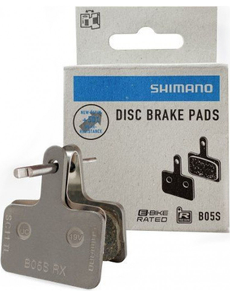 Колодки дискового тормоза Shimano B05S полимерн. с шплинтом 2200000039705 Запчасти для велосипедов Shimano 1 390 ₽