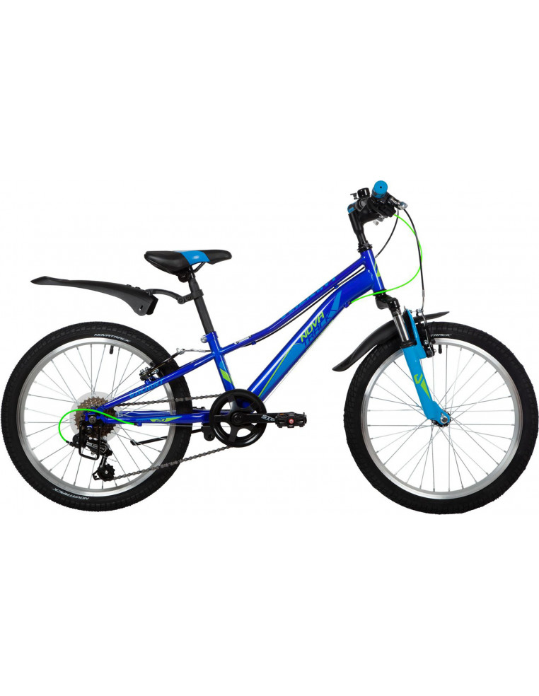 Велосипед 20" NOVATRACK VALIANT 6 скор. Синий 2200000043597 Детские велосипеды Novatrack 19 900 ₽