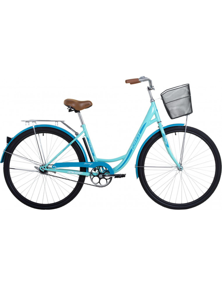 Велосипед 28" FOXX VINTAGE 18" Зеленый 2200000043733 Дорожные велосипеды Foxx 16 890 ₽