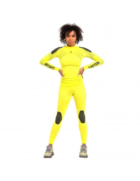 Термобелье комплект женский V-MOTION ALPINESPORTS ASW Желтый неоновый Р:L 4610029203960 Термобелье женское V-MOTION 14 950 ₽