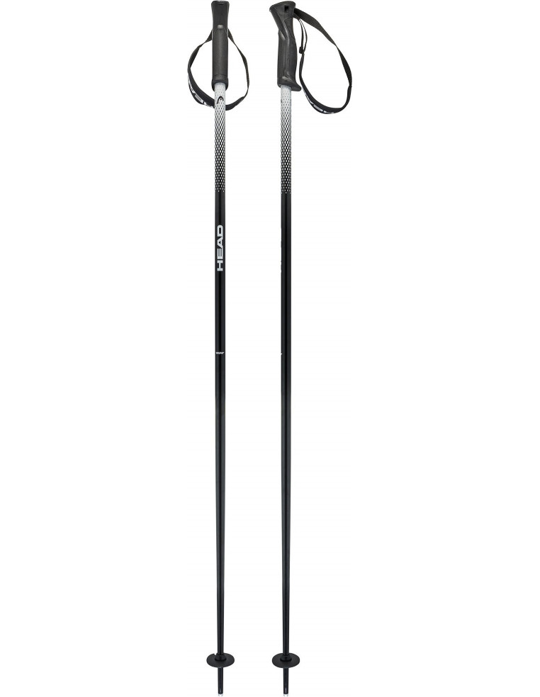 Палки горнолыжные HEAD Frontside black/white 125 2200000044068 Горнолыжные палки HEAD 5 390 ₽