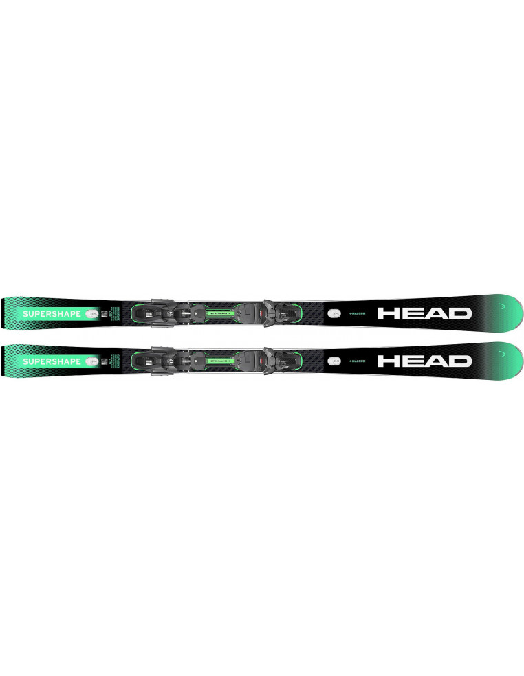 Горные лыжи HEAD Supershape e-Magnum SW BBPR black green 170 + PRD 12 GW 2200000044235 Горные лыжи в Уфе HEAD 113 990 ₽