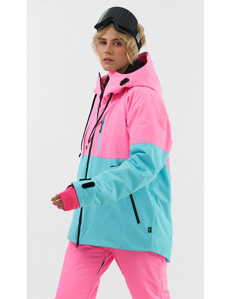 Куртка COOL ZONE KUSAMA неорозовый/неоголубой Р:ONE SIZE (S-L) 4610151926188 Куртки женские COOL ZONE 19 520 ₽