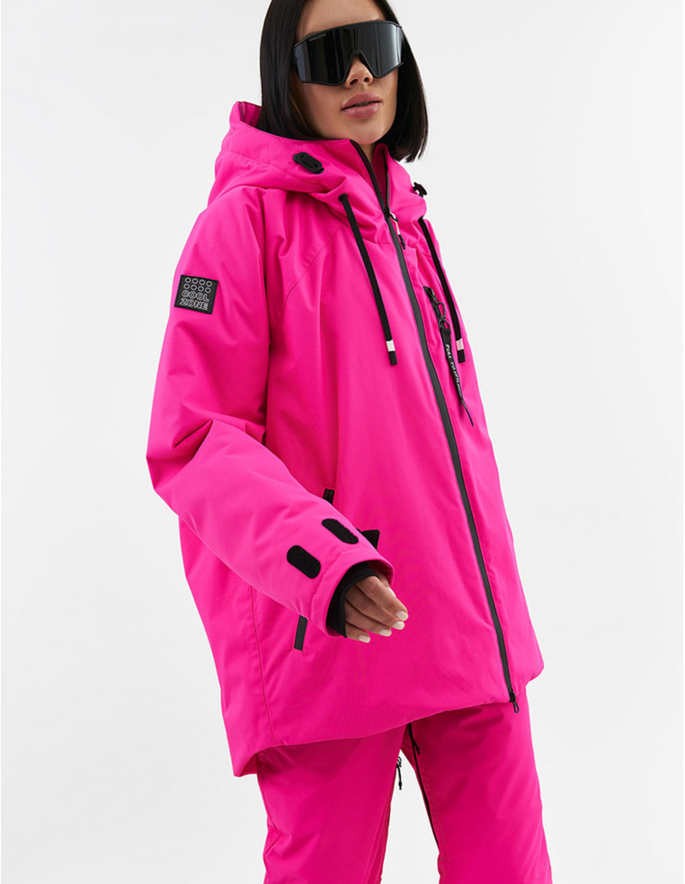 Куртка COOL ZONE KUSAMA цикламеновый Р:ONE SIZE (S-L) 4610151926249 Куртки женские COOL ZONE 20 400 ₽