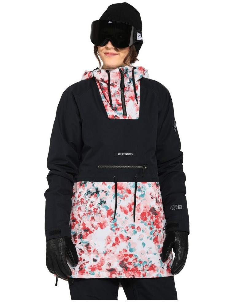 Анорак женский HORSEFEATHERS W'S DERIN II JACKET paintbrush P:L 8592321633705 Куртки женские HORSEFEATHERS 16 780 ₽