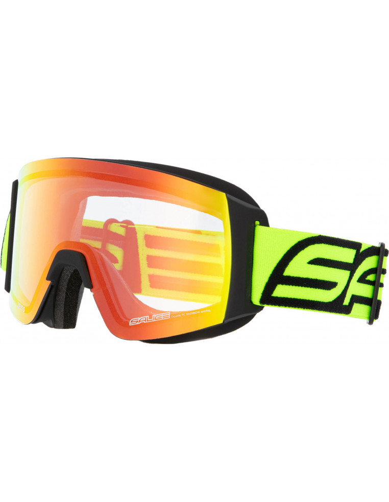 Очки Salice 105 DARWF Black Lime/RW Clear C.1 8023929054246 Горнолыжные очки SALICE 10 390 ₽
