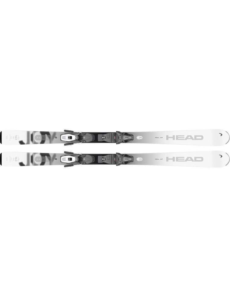 Горные лыжи HEAD e-Real Joy SLR Pro R white grey 148 + JOY 9 GW 2200000045478 Горные лыжи в Уфе HEAD 72 590 ₽
