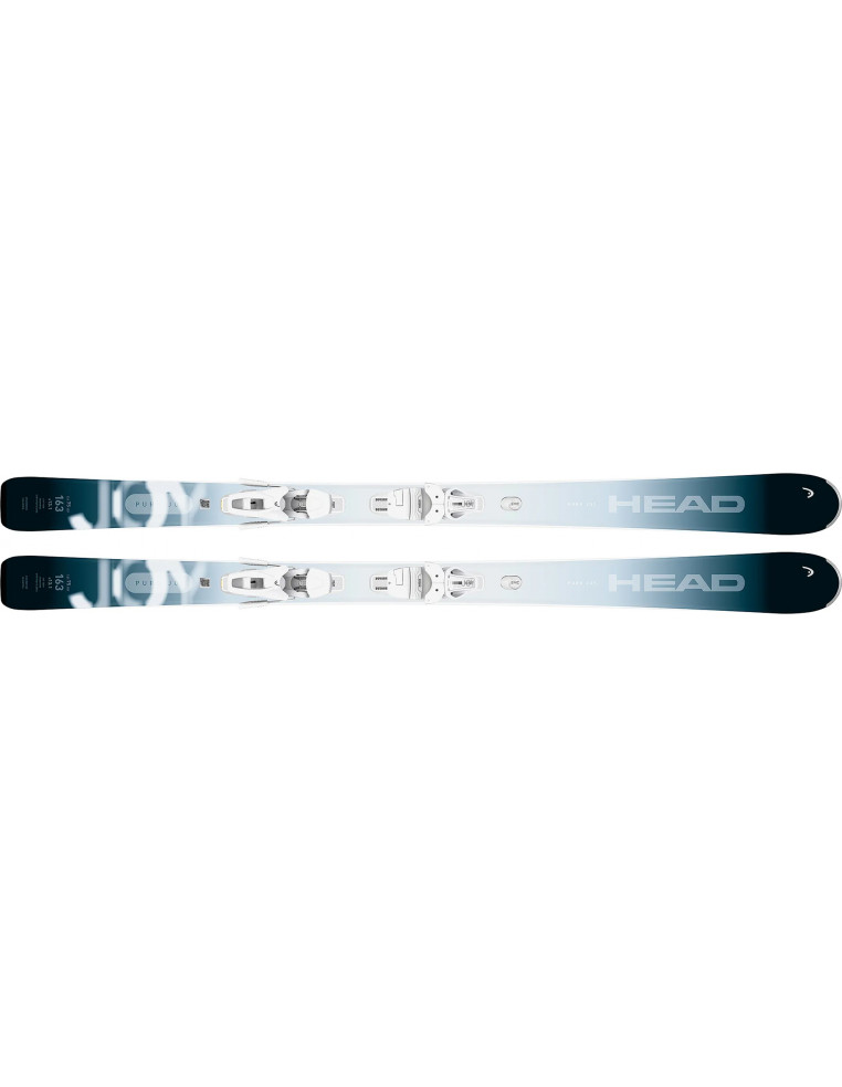 Горные лыжи HEAD Pure Joy SLR Joy black/blue 148 + JOY 9 GW 2200000045515 Горные лыжи в Уфе HEAD 56 990 ₽