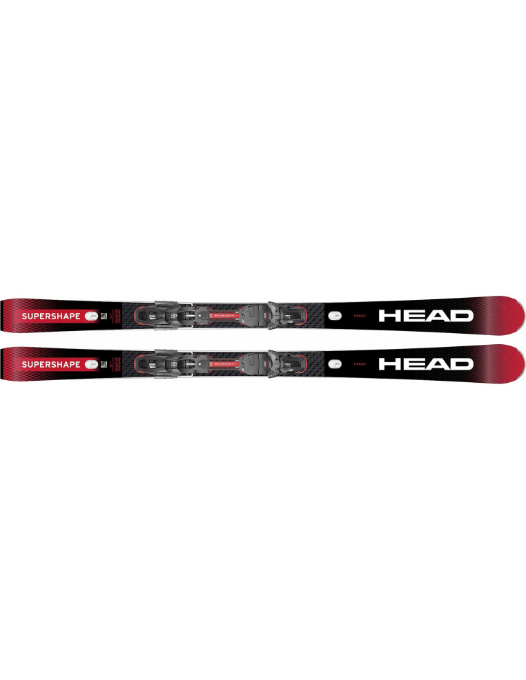 Горные лыжи HEAD Supershape e-Rally black red 163 + PRD 12 GW 2200000045584 Горные лыжи в Уфе HEAD 113 990 ₽