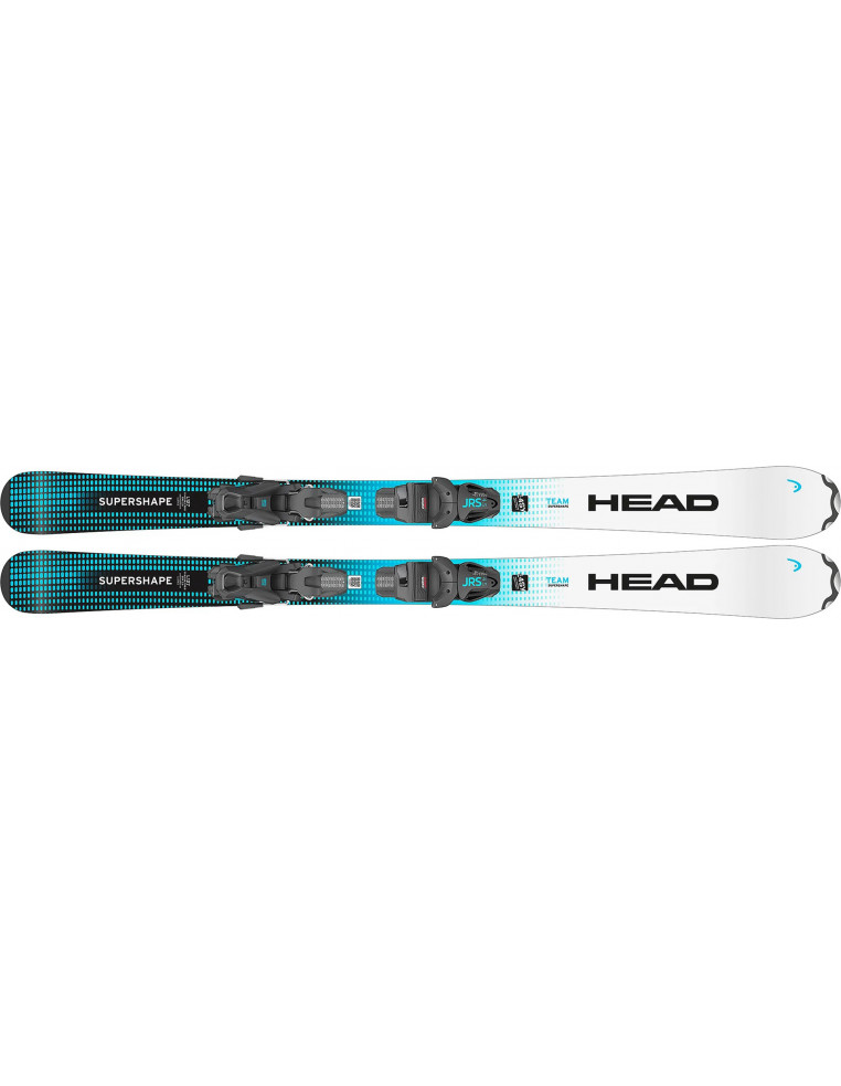 Горные лыжи HEAD Supershape Team Easy JRS white-speedblue 127 + 7.5 GW 2200000045546 Горные лыжи в Уфе HEAD 30 590 ₽