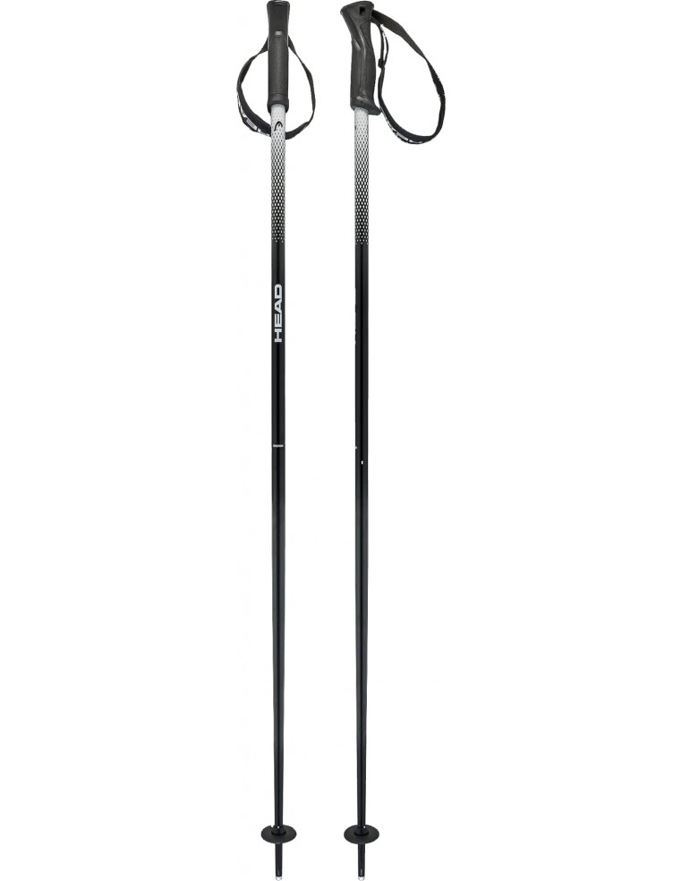 Палки горнолыжные HEAD Frontside black/white 135 2200000045034 Горнолыжные палки HEAD 5 390 ₽