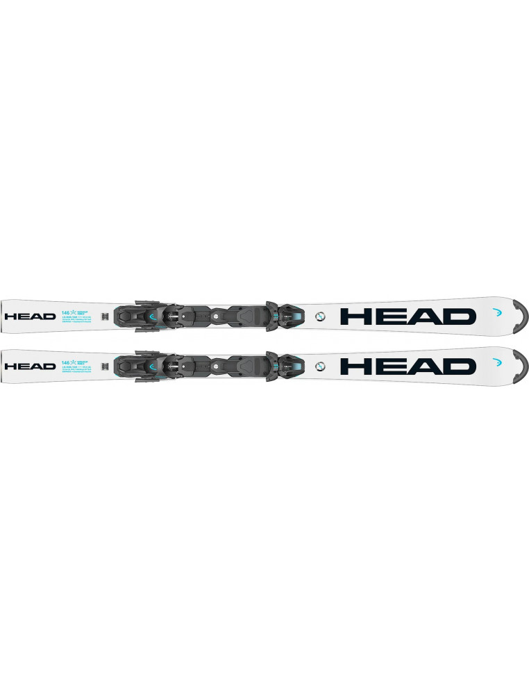 Горные лыжи HEAD WCR e.SL Rebel Team SW RP WCR T white black 146 + FF 11 RACE 2200000046413 Горные лыжи в Уфе HEAD 71 390 ₽