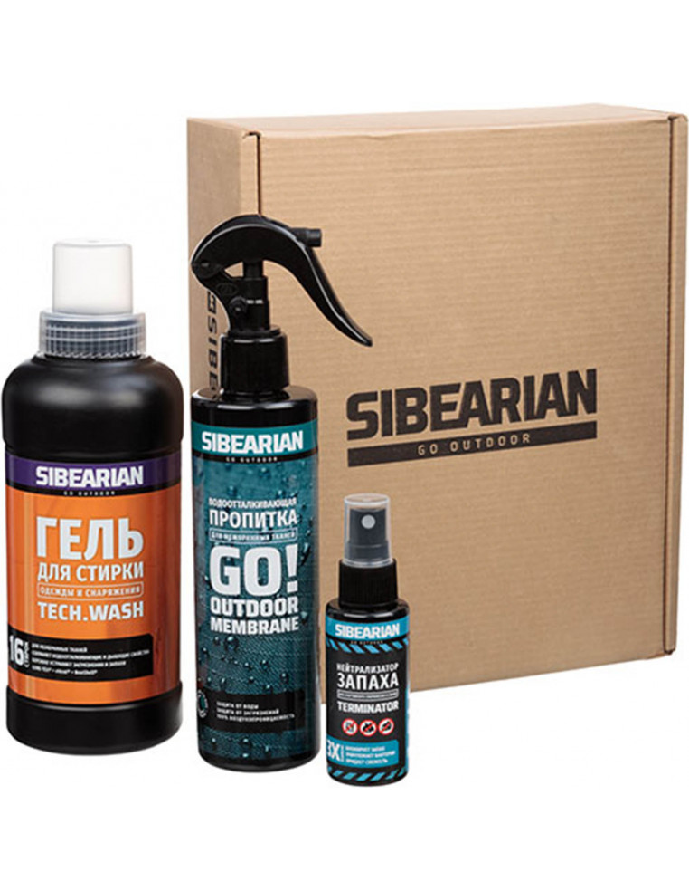 Набор SIBEARIAN ALPINE SET для ухода за снаряжением 4630116350087 Другое SIBEARIAN 2 090 ₽