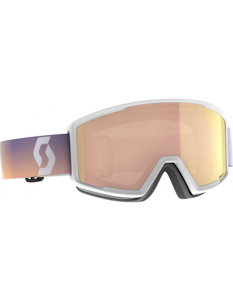 Очки SCOTT Factor pro white/soft pink (rose chrome) Cat.2 7616185086192 Горнолыжные очки SCOTT 8 800 ₽