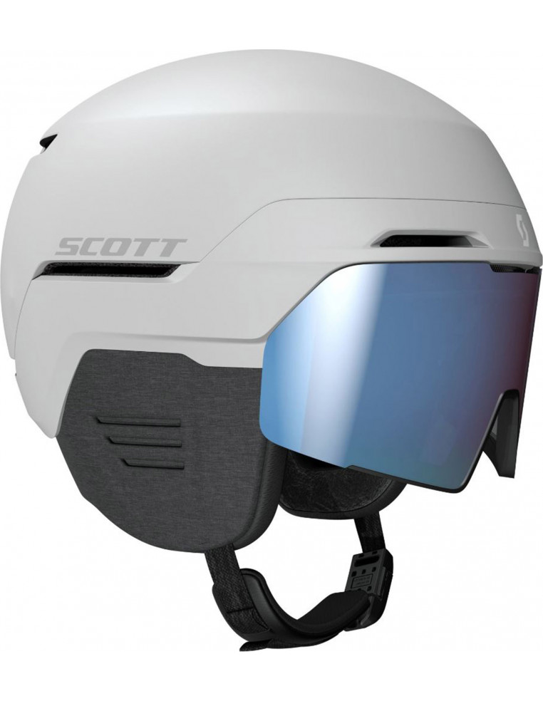 Шлем SCOTT с визором Blend Plus LS white M 55-59 7615523579495 Горнолыжные шлемы SCOTT 36 300 ₽