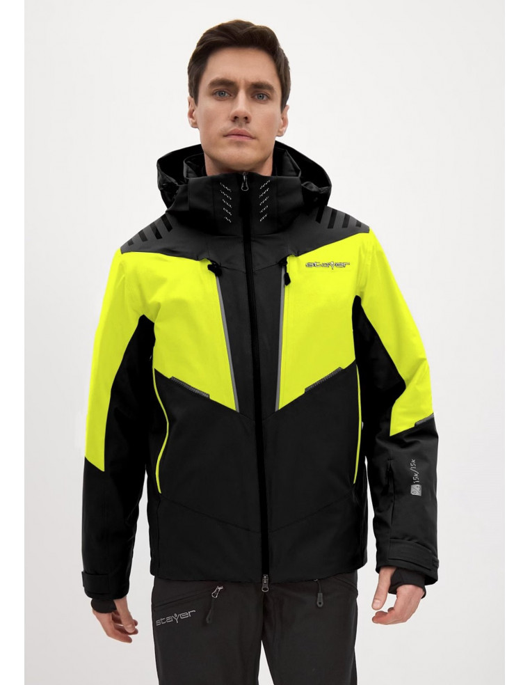 Куртка мужская STAYER 24-42512 54 салатовый\яблочный Р:56 (186) 4640255928634 Куртки STAYER 31 980 ₽