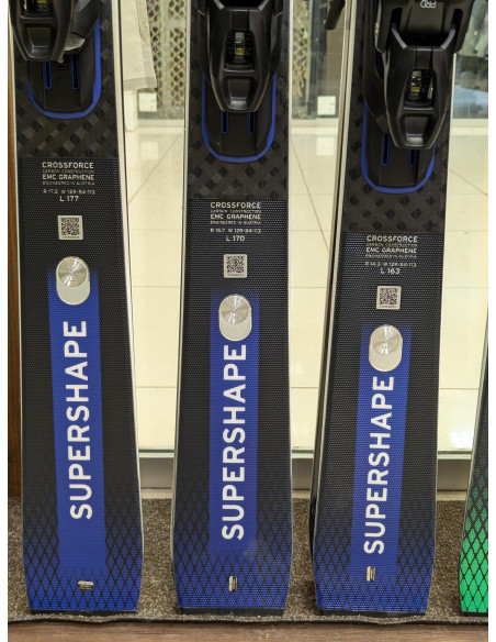 Горные лыжи HEAD Supershape e-Titan SW BBPR black blue 177   PRD 12 GW 2200000044266 Горные лыжи в Уфе HEAD 113 990 ₽