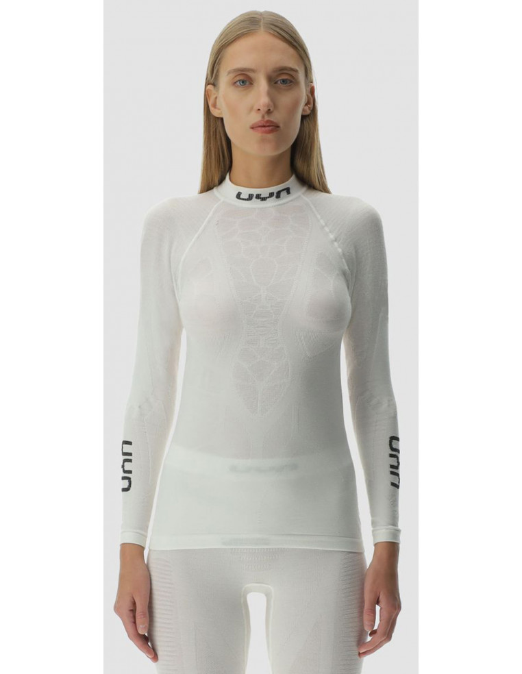 Термобелье кофта UYN WS ELEVATYON BIOMORPH UW SHIRT W000 White S/M 8054216916152 Термобелье женское UYN 16 590 ₽