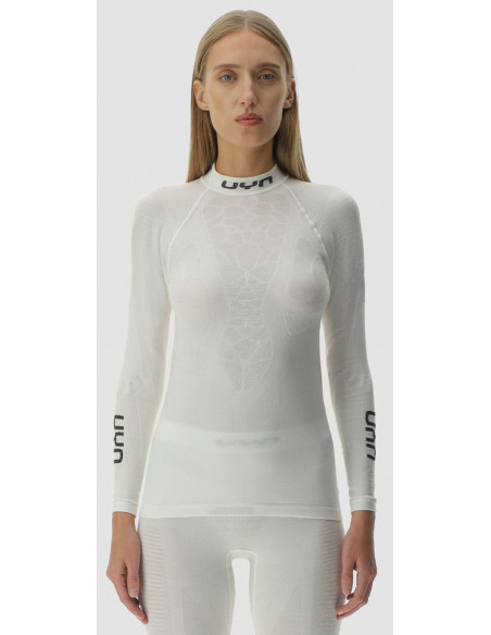 Термобелье кофта UYN WS ELEVATYON BIOMORPH UW SHIRT W000 White S/M 8054216916152 Термобелье женское UYN 16 590 ₽