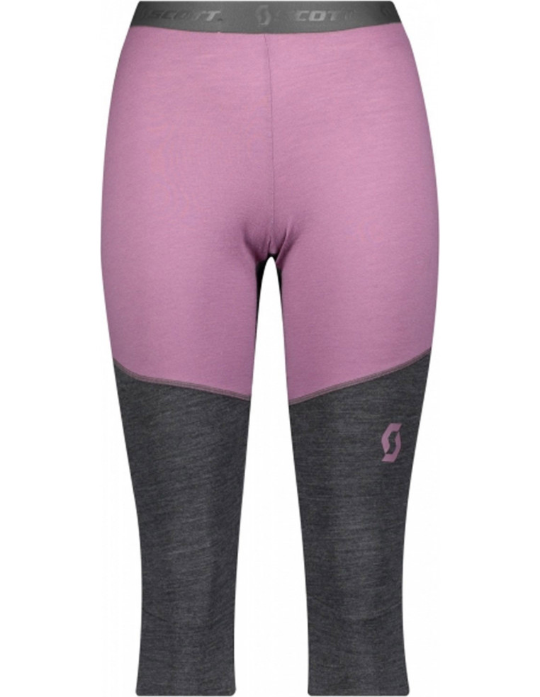 Брюки женские SCOTT Defined Merino cassis pink/dark grey melange Р:M 7613368967231 Термобелье женское SCOTT 4 990 ₽