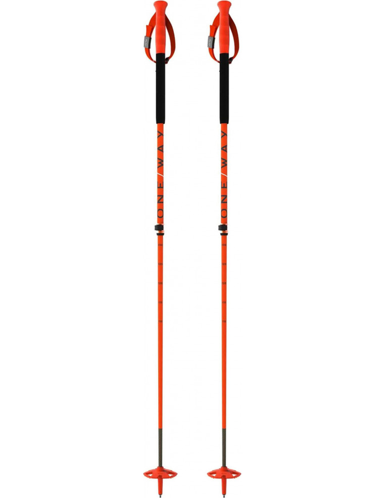 Палки горнолыжные ONE WAY FR CARBON VARIO PRO 110-145 9002972791673 Горнолыжные палки ONE WAY 21 800 ₽