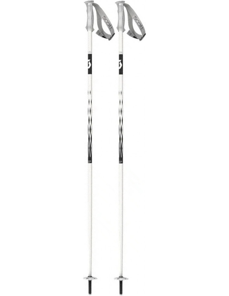 Палки горнолыжные SCOTT Koko white pearl 120 7616185205036 Горнолыжные палки SCOTT 5 500 ₽