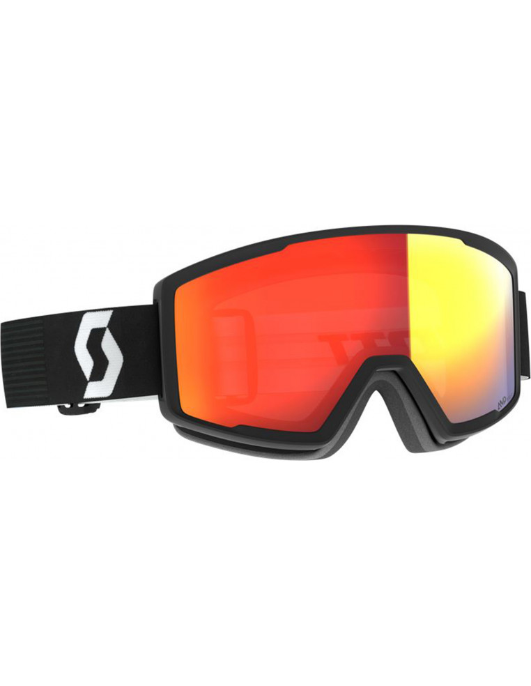 Очки SCOTT Factor Pro LS mineral black/white (AMP LS red chrome) Cat.2-3 7615523880706 Горнолыжные очки SCOTT 11 900 ₽