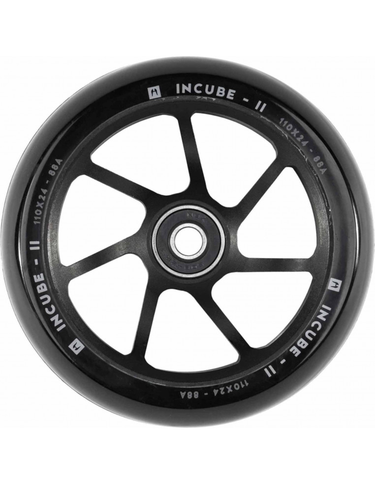 Колесо для самоката Ethic Incube wheel v2 110mm Black 3760004843832 Запчасти для самокатов ETHIC 3 900 ₽