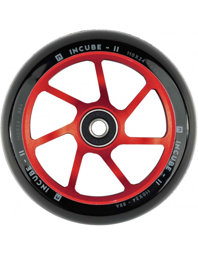 Колесо для самоката Ethic Incube wheel v2 110mm Red 3760004843849 Запчасти для самокатов ETHIC 3 900 ₽