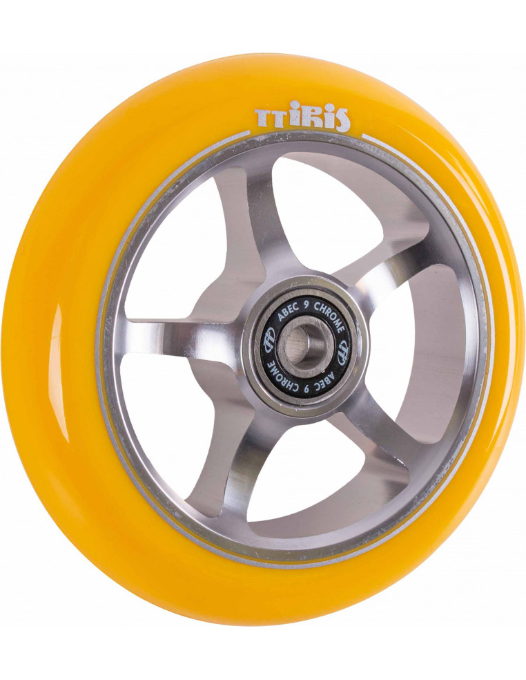 Колесо для самоката TECH TEAM X-Treme 110*24мм Iris yellow 2044783509747 Запчасти для самокатов TECH TEAM 1 690 ₽