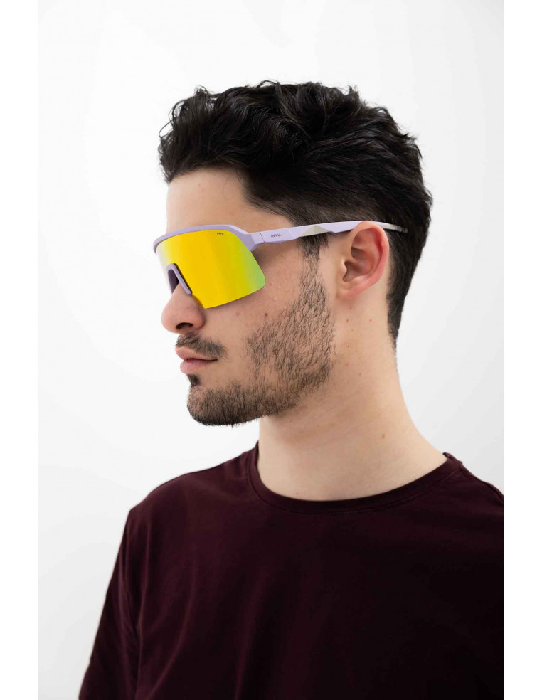 Очки INVU Rubb Lilac Grey Mask (серая с оранжевым зеркальным покрытием) Cat.3 7630086714282 Очки INVU 6 490 ₽