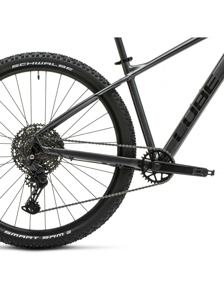 Велосипед 29" CUBE Aim SLX 22" 11 скор. slateblack´n´black 2200000049698 Горные велосипеды CUBE 93 590 ₽