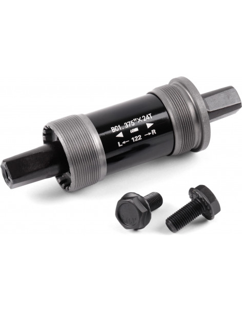 Каретка Neco B910 BSA квадрат, 68х122,5 мм, черный Х108370 4602010763249 Запчасти для велосипедов NECO 600 ₽