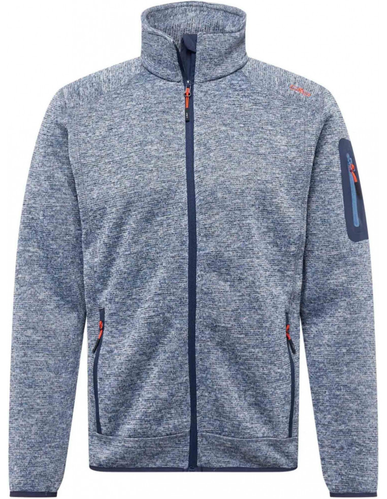 Кофта мужская CMP MAN JACKET BLUE INK-STORM-ARANCIO Р:46 8059342545887 Средний слой CMP 7 950 ₽