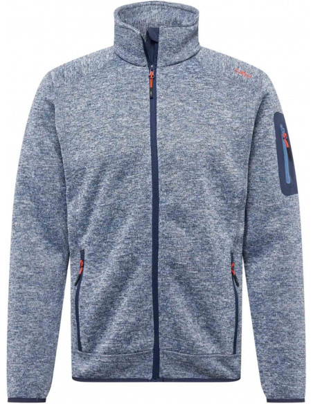 Кофта мужская CMP MAN JACKET BLUE INK-STORM-ARANCIO Р:46 8059342545887 Средний слой CMP 7 950 ₽