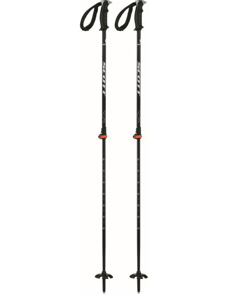 Палки горнолыжные SCOTT Rental adjust black 115-140 7613317185761 Горнолыжные палки SCOTT 10 100 ₽