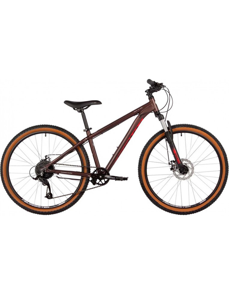 Велосипед 27.5" FOXX MERIDIAN 16", 8 скор. Коричневый 2200000047960 Велосипеды Foxx 27 990 ₽