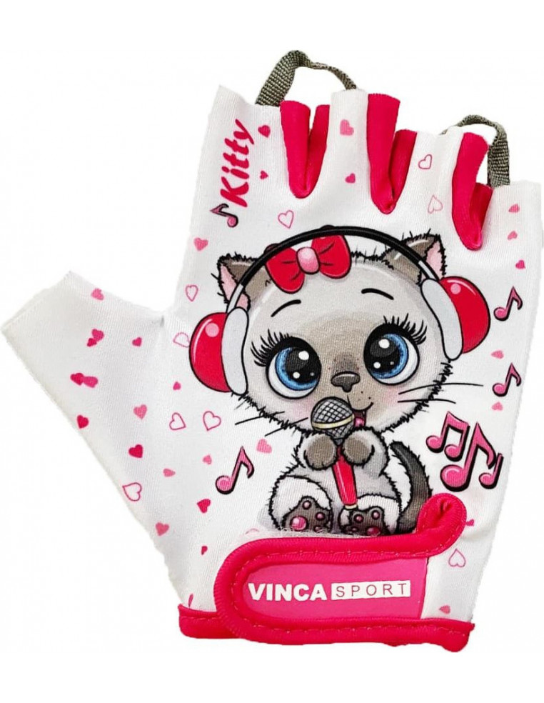 Перчатки вело VINCA детские VG 980 Kitty (5 лет) 2000014402034 Перчатки VS 590 ₽