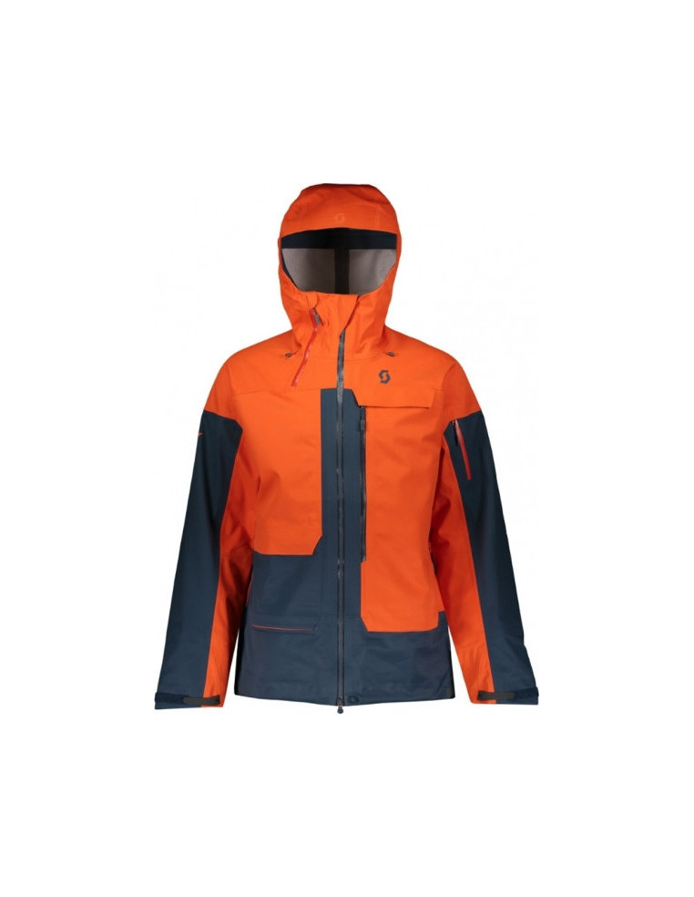 Куртка мужская SCOTT Vertic 3L Tangerine Orange/Nightfall Blue Р:S 7613368249658 Куртки SCOTT 34 990 ₽