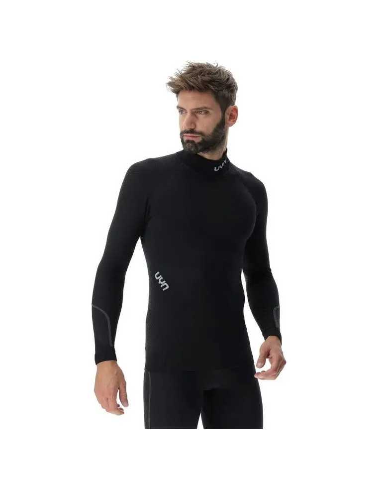 Термобелье кофта UYN MS AMBITYON UW SHIRT B466 Blackboard/Black/White S/M 8054216266554 Термобелье UYN 12 990 ₽