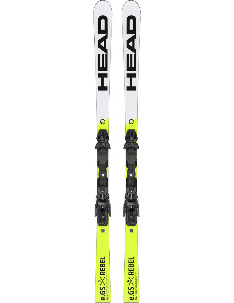 Горные лыжи HEAD WC Rebels e.GS RD Team SW RP WCR T white-neon yellow 152 + FF 11 RACE BR 85[A] 2200000033659 Горные лыжи в Уфе HEAD 58 750 ₽