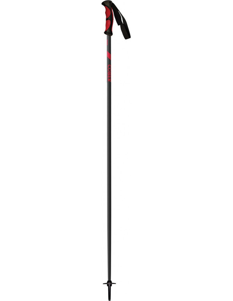 Палки горнолыжные COBER Black Red 125 2200000034038 Горнолыжные палки COBER 3 890 ₽
