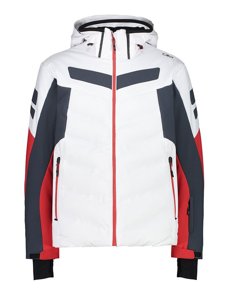 Куртка мужская CMP MAN JACKET ZIP HOOD BIANCO (Белый) P:52 8057153498262 Куртки CMP 24 790 ₽