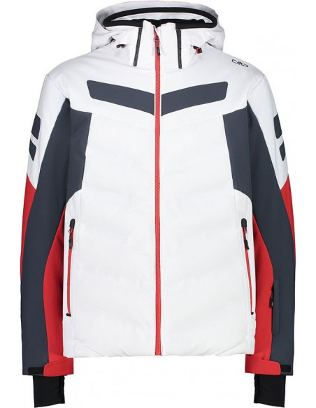 Куртка мужская CMP MAN JACKET ZIP HOOD BIANCO (Белый) P:52 8057153498262 Куртки CMP 24 790 ₽