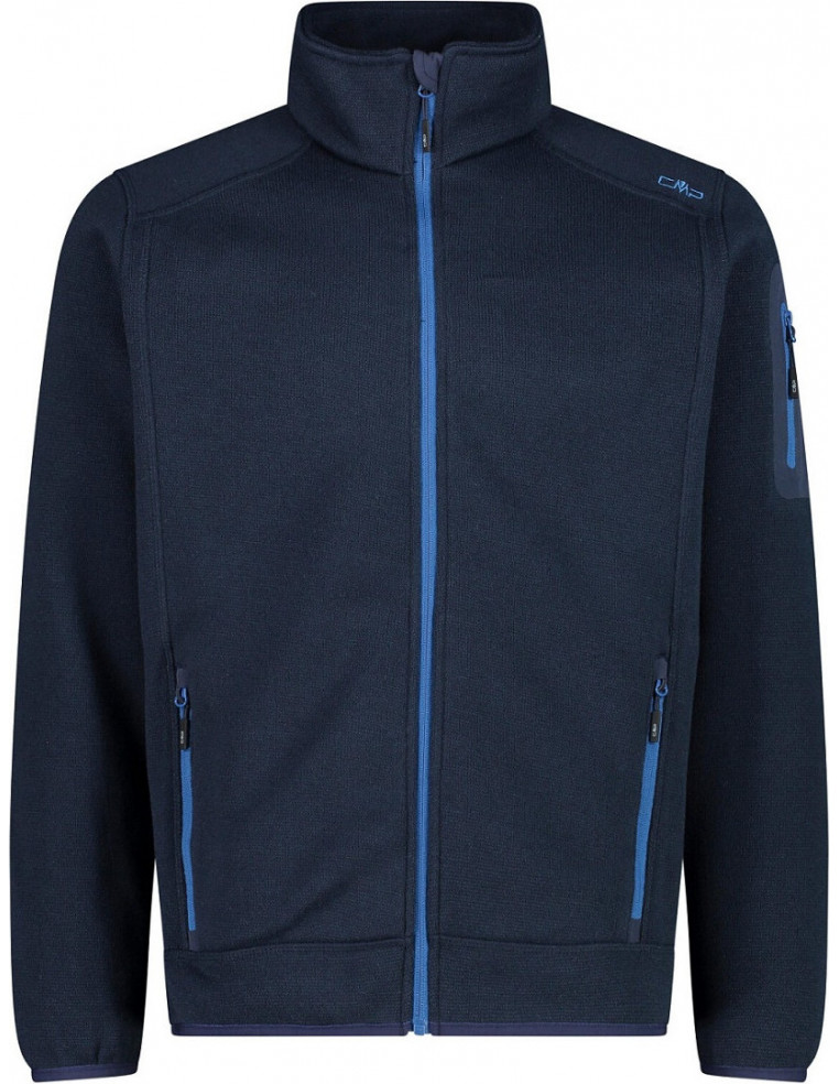 Кофта мужская CMP MAN JACKET BLACK BLUE (Черно-синий) Р:52 8057153780152 Средний слой CMP 7 950 ₽