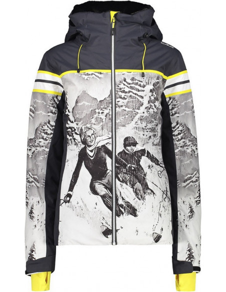 Куртка женская CMP WOMAN JACKET FIX HOOD Antracite (Темно-Серый) Р:44 8051737724334 Женские костюмы CMP 21 950 ₽